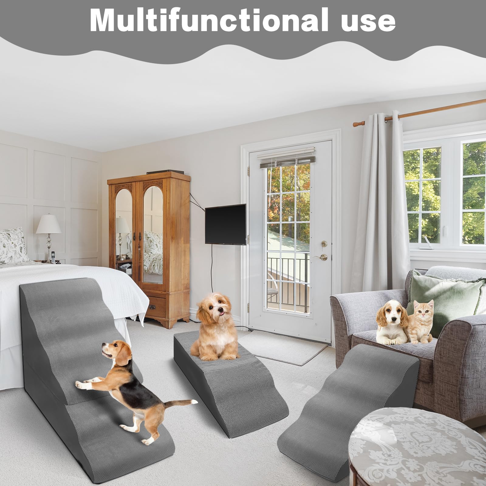 MALOROY ideal for elevating pets to beds up to 35 inches.