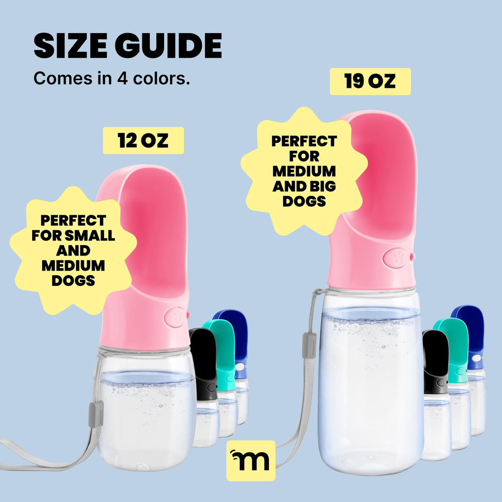 MalsiPree ergonomic pink bottle with comfortable grip