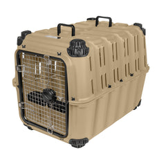 Mammoth Guardian Kennel exterior view shows rugged build for safe travel.