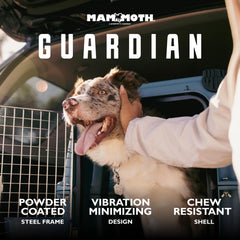Mammoth Guardian Kennel side profile shows sturdy corners for lasting durability