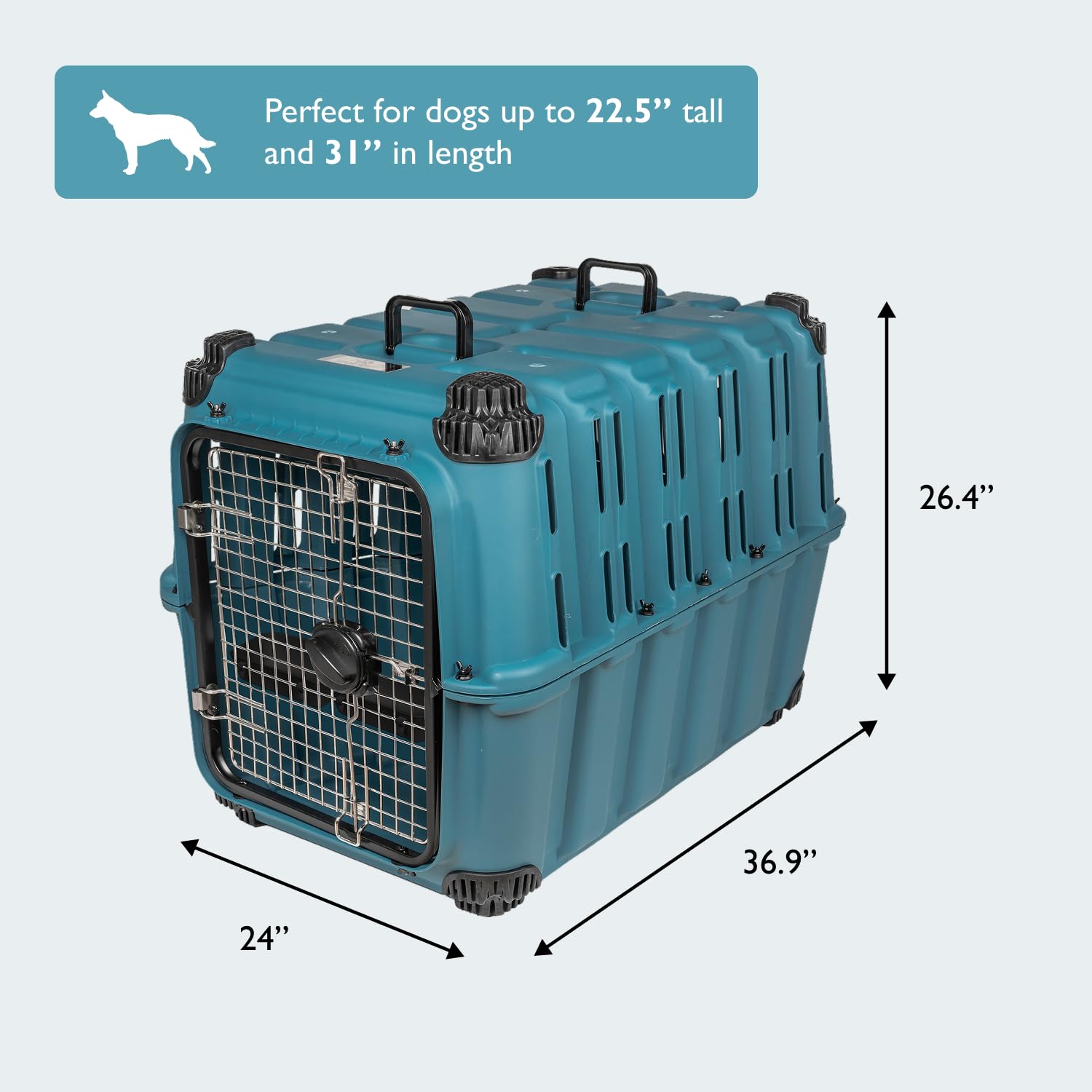Mammoth Guardian Kennel travel-ready setup supports hunting and camping adventures