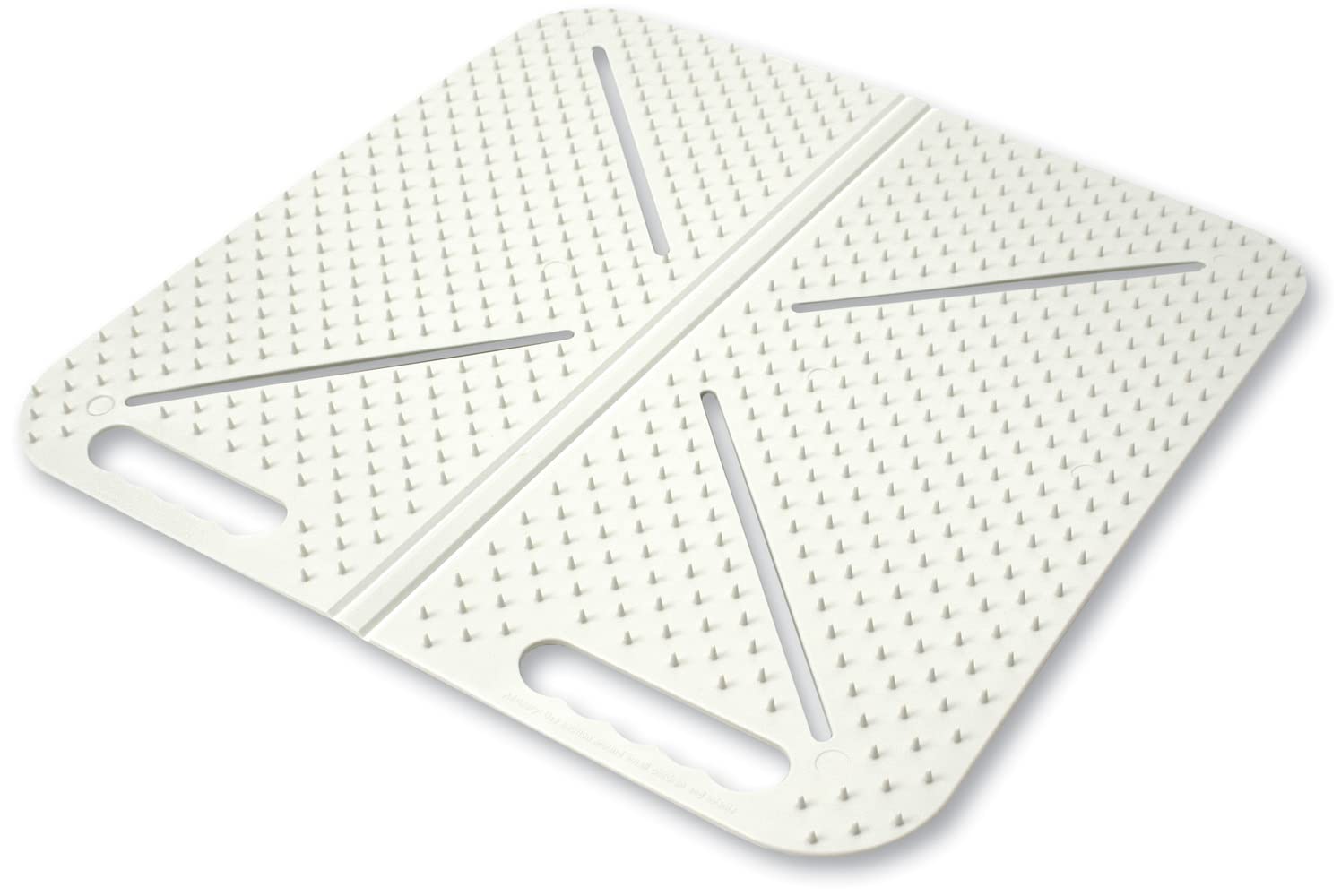 Mammoth X-Mat Foldable Training Mat in beige keeps pets off furniture.