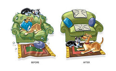 Mammoth X-Mat in living room illustrates non-slip home setup.