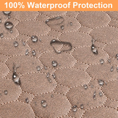 Mancro 600D waterproof material resists wear while keeping pets comfy.