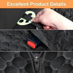 Mancro 600D waterproof material blocks moisture and claws.