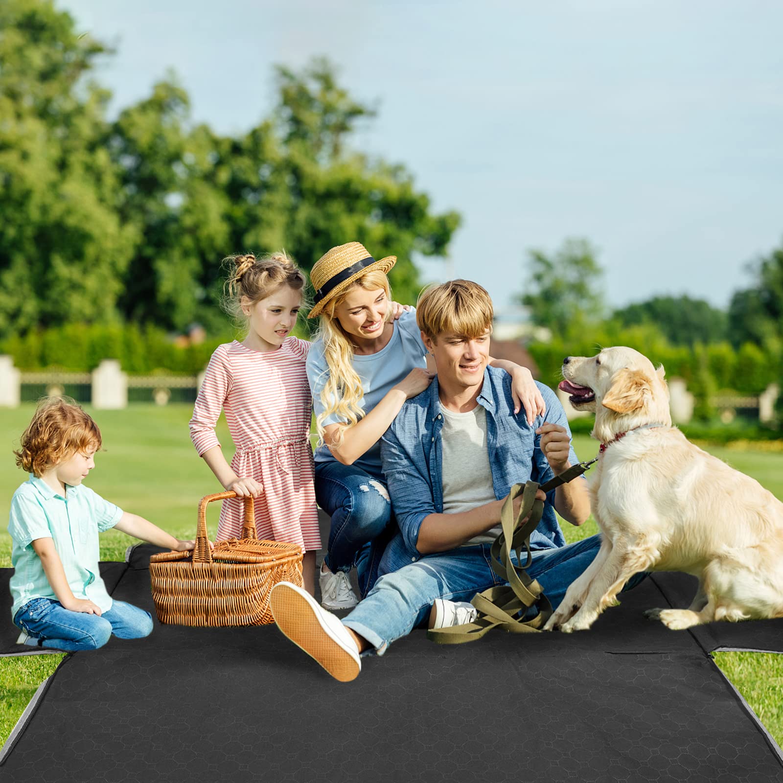 Mancro 4-in-1 design converts to bench cover, cargo liner, or camping mat.