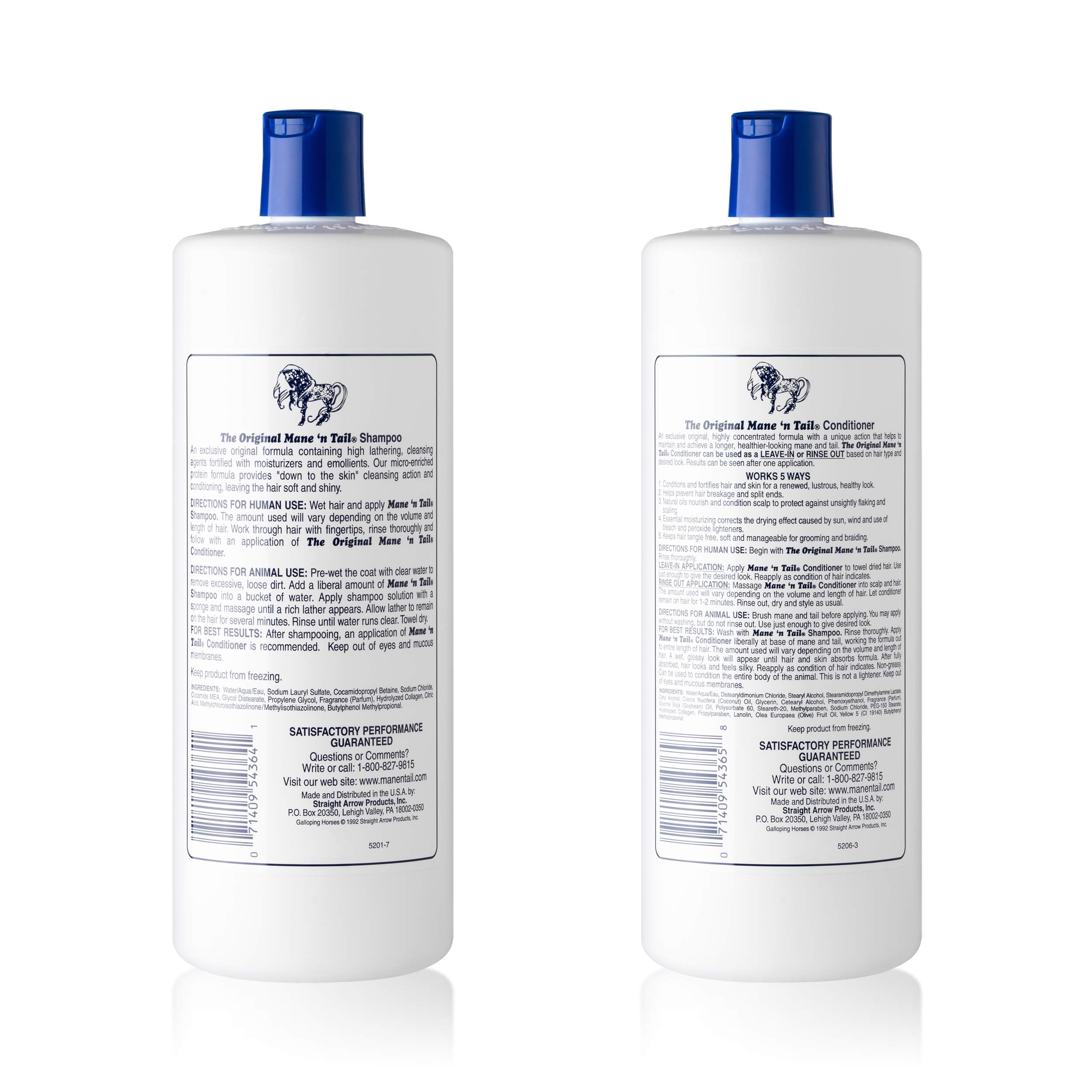 Mane 'n Tail hair strands close-up highlighting repair-ready formula