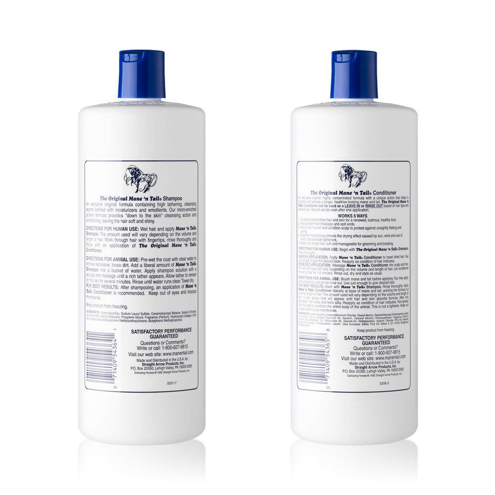 Mane 'n Tail hair strands close-up highlighting repair-ready formula