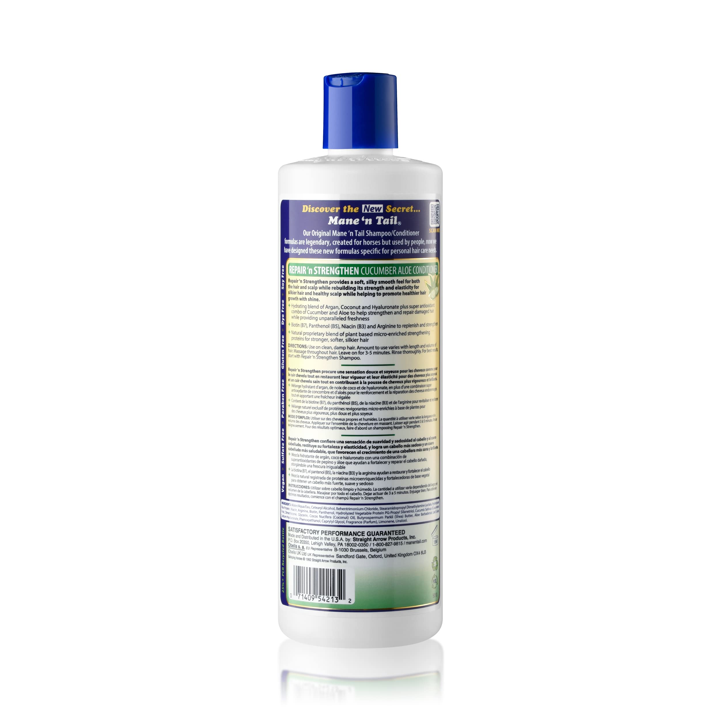 Mane 'n Tail vegan-friendly packaging for clean beauty routines.