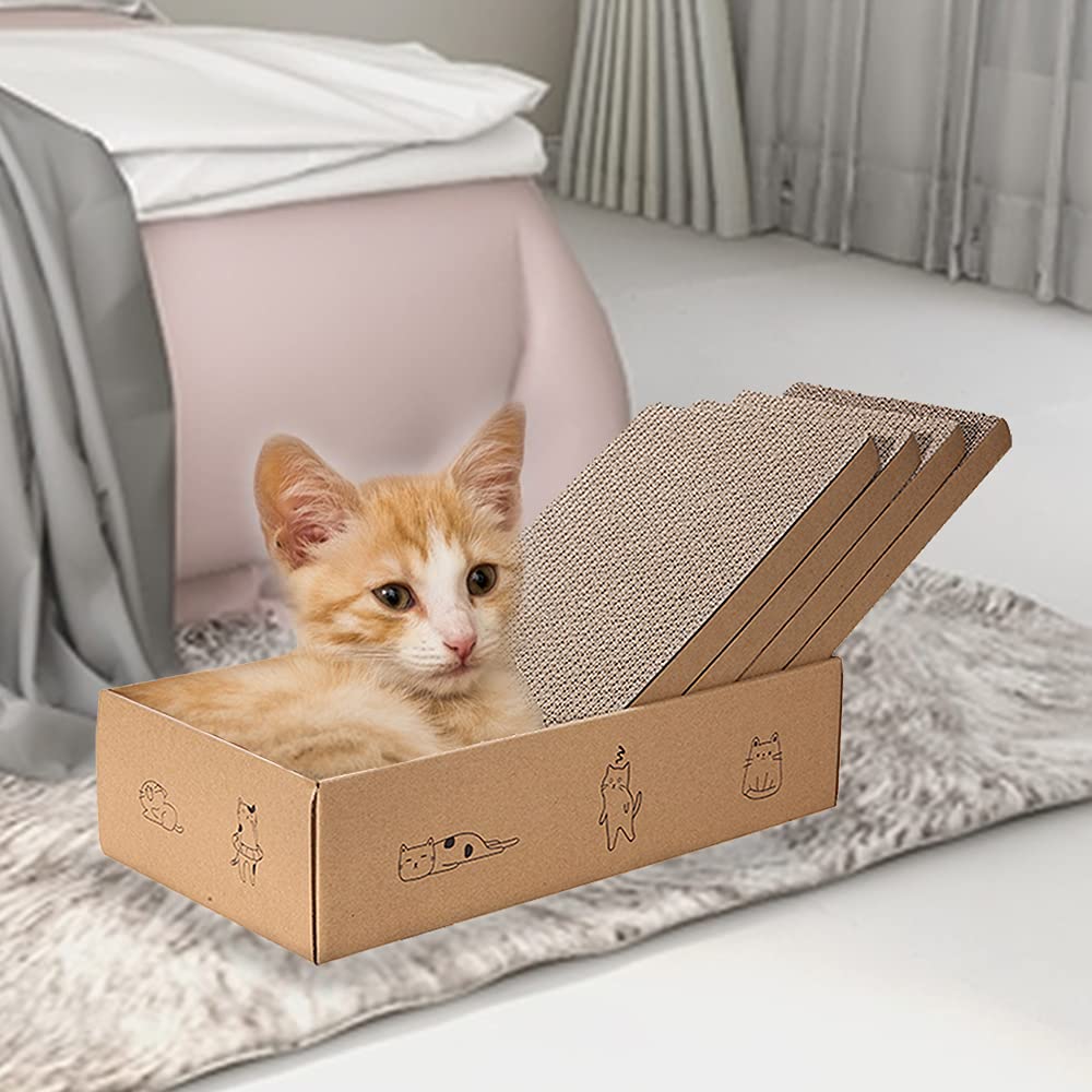 Mankaide cat-grind-claws-friendly setup encourages scratching away from furniture