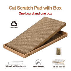 Mankaide catnip included pack adds inviting scent to attract curious cats.