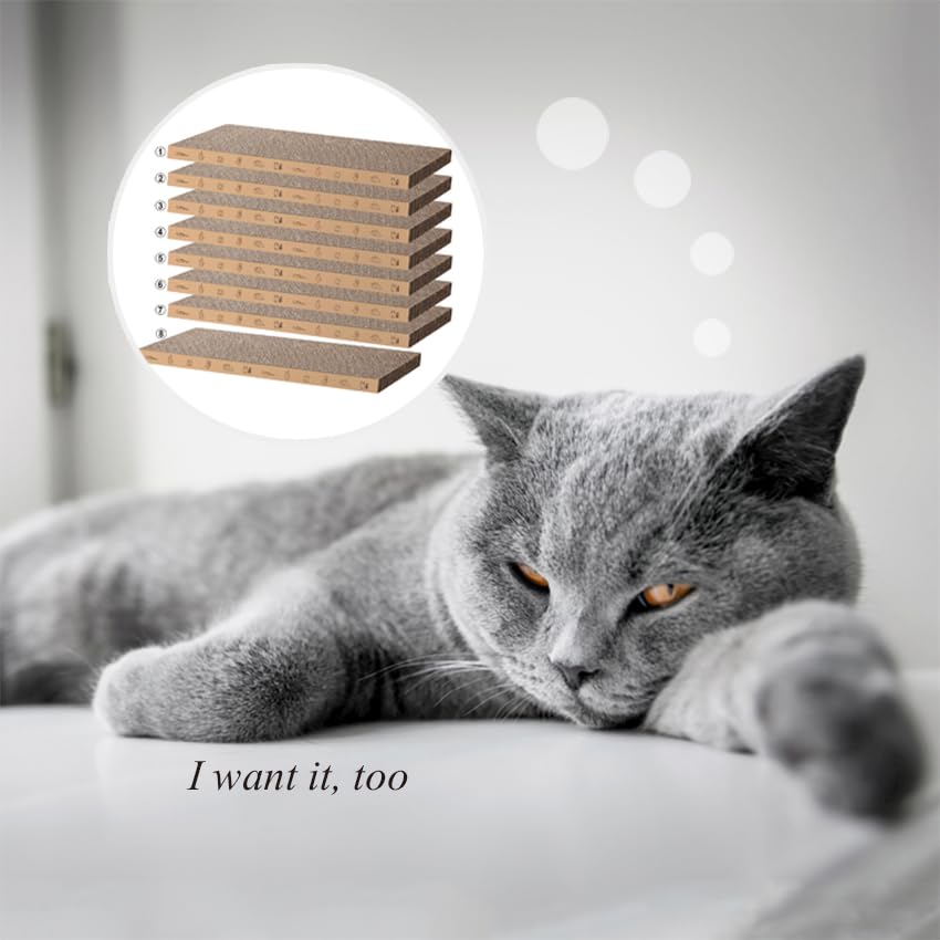 Mankaide high-density cardboard surface detail for scratching