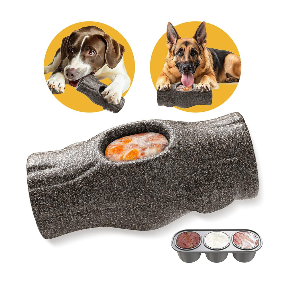 Mankoda dog frozen-treat toy close-up for extended playtime