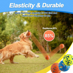 Mankoda textured teething ball promoting gum relief and chewing.
