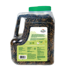 Manna Pro Critter Combo Crunch Bug Jug close-up highlights 43% protein for growth