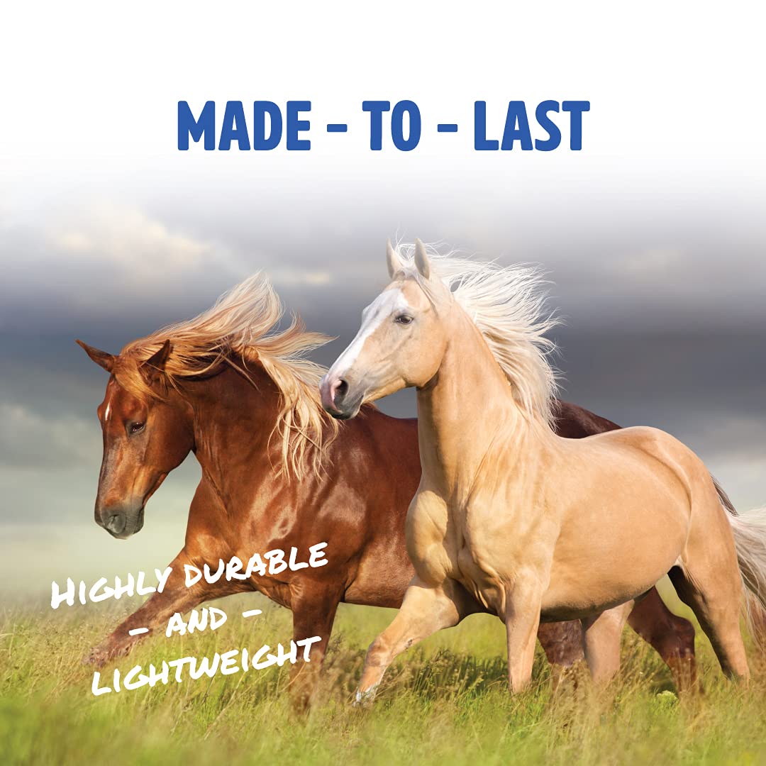 Manna Pro Opti-Force Equi-Glo Nite reflector increases visibility at dusk