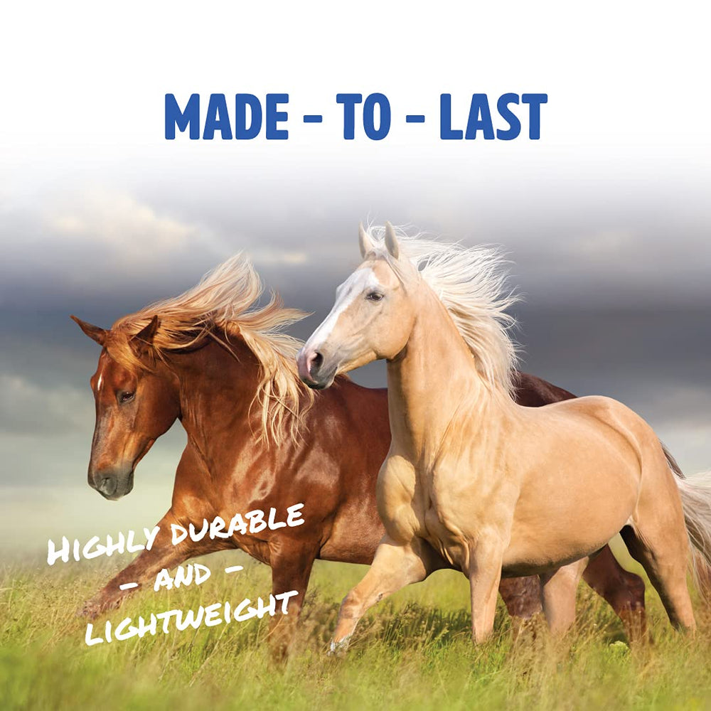 Manna Pro Opti-Force Equi-Glo Nite reflector increases visibility at dusk