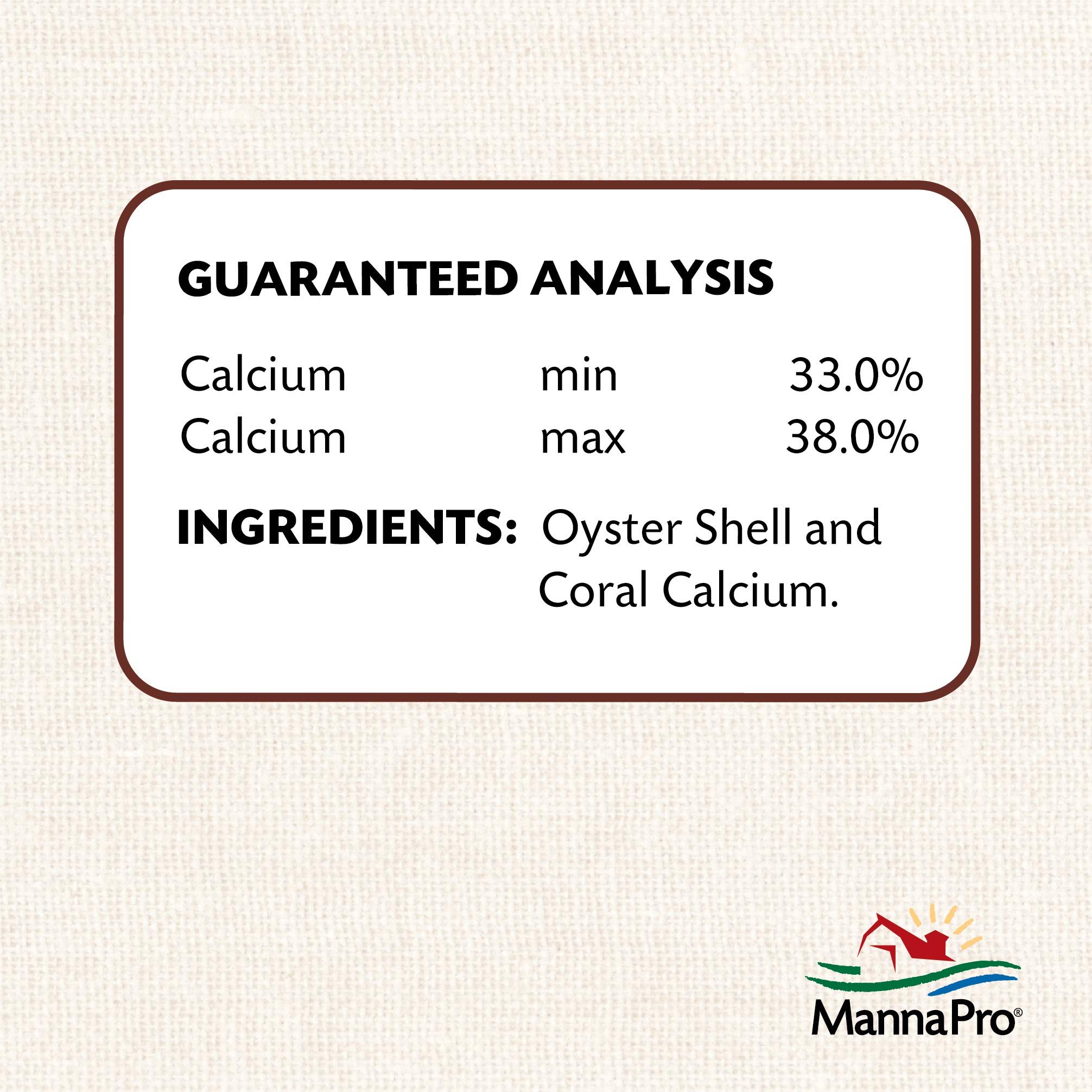 Easily integrates into flock diet as a calcium supplement for nest eggs.