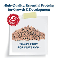 Manna Pro Calf-Manna fed to cattle and goats for steady nutrition.