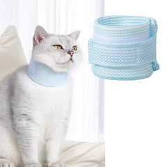 MANON ROSA cat neck brace cover with breathable design for comfy recovery.