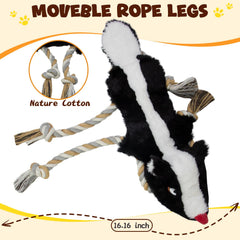 MAOOOOB crinkle plush dog toy with rustling sound for engaging fetch