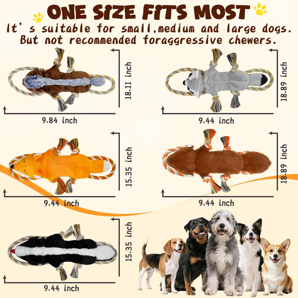MAOOOOB rope tug dog toy designed for sturdy pulls and training