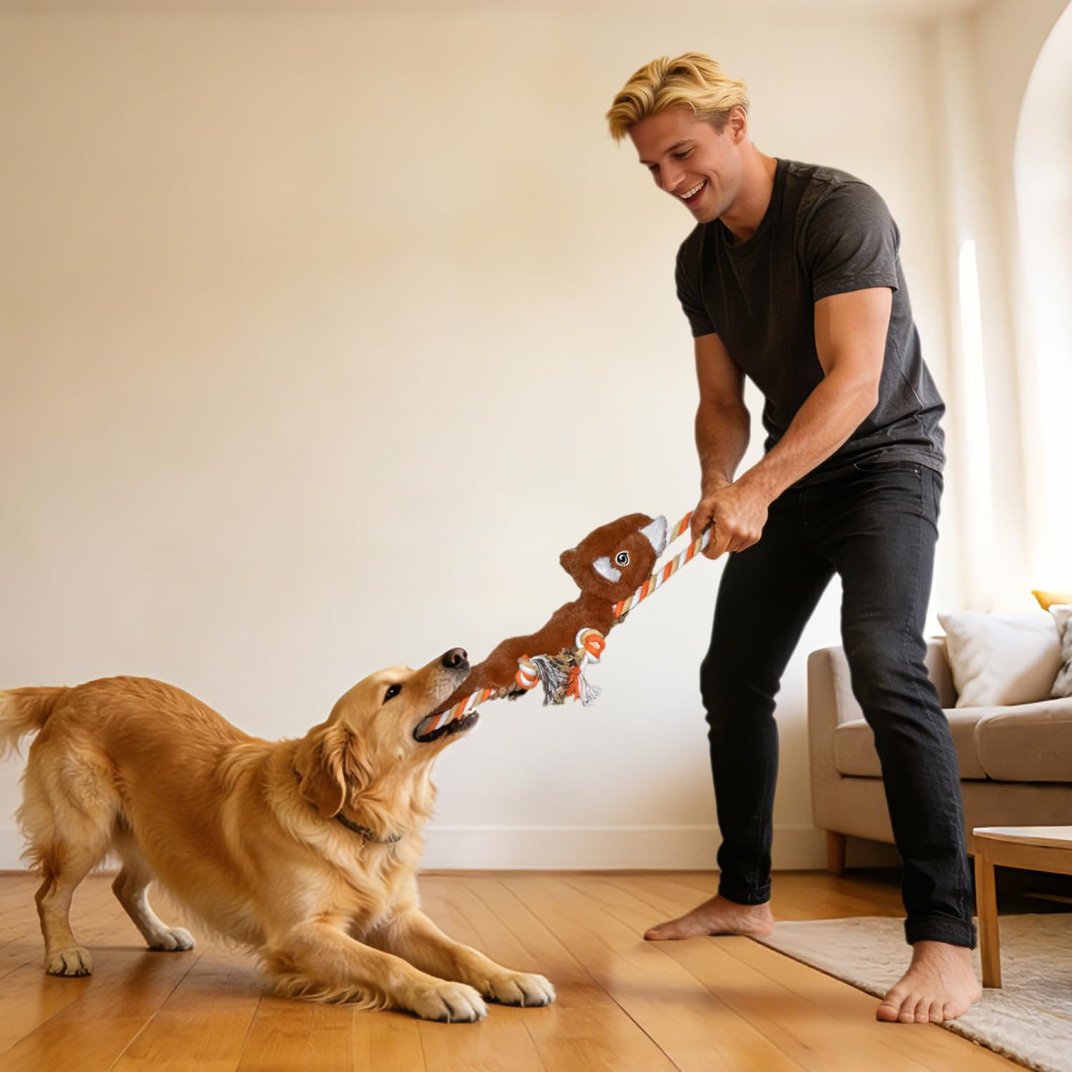MAOOOOB two-pack dog toys for indoor outdoor use