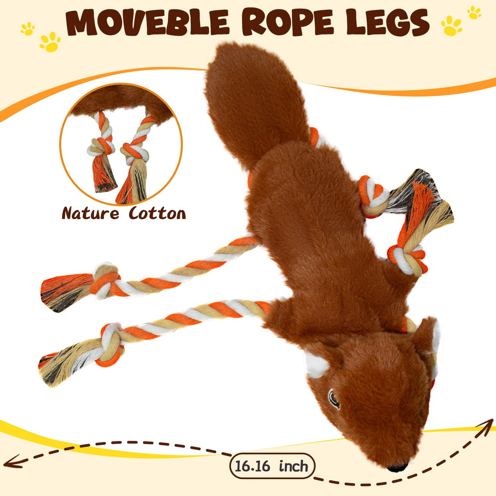 MAOOOOB rope tug dog toy supports durable fetch and training