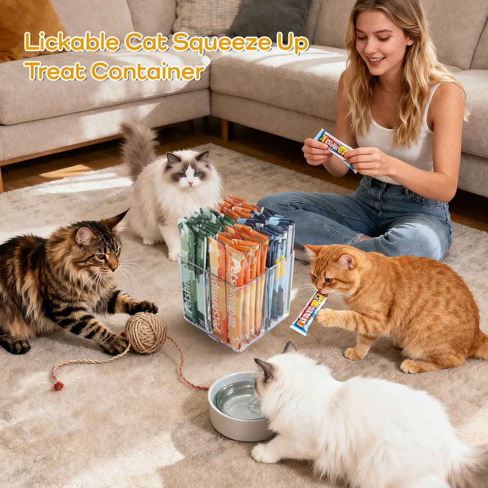 BPA-free acrylic MAOUDA organizer ensures safe storage of treats