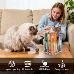 Four-compartment design keeps MAOUDA treats organized and reachable