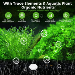 Maozyiltle Root Tabs inserted into substrate near plant bases.