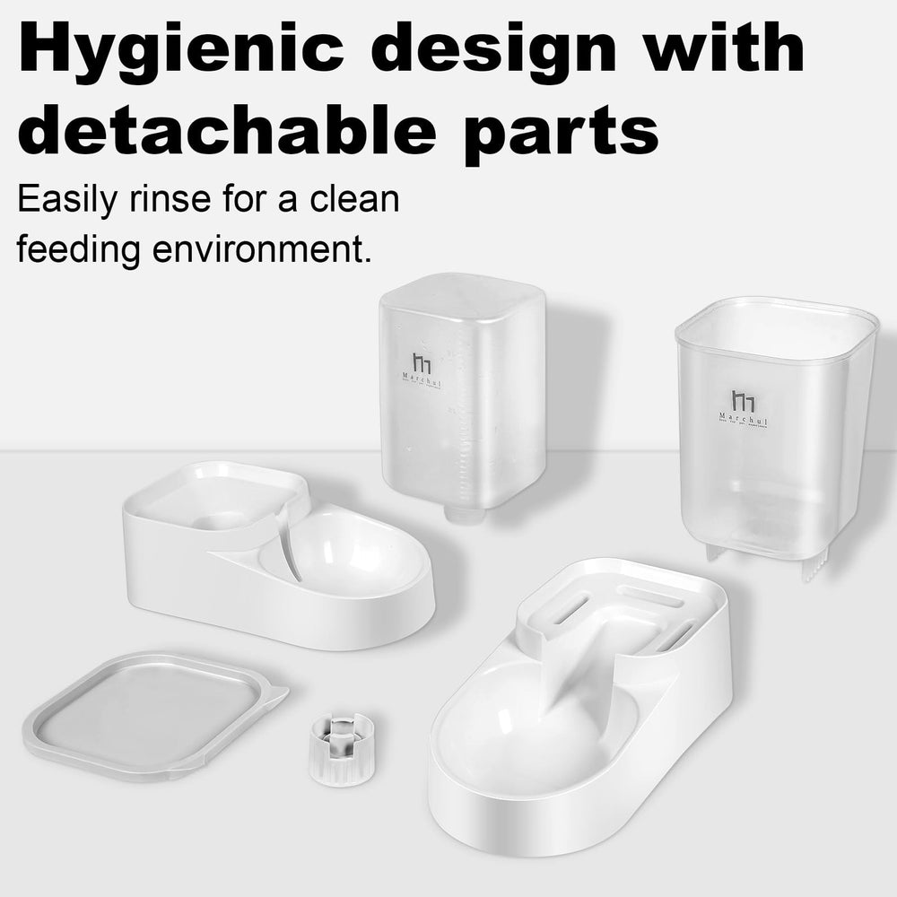 Marchul all in one set includes scoop and brush for tidy feeding