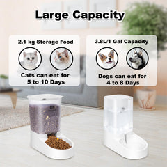 Marchul automatic water dispenser bowl provides spill-free hydration