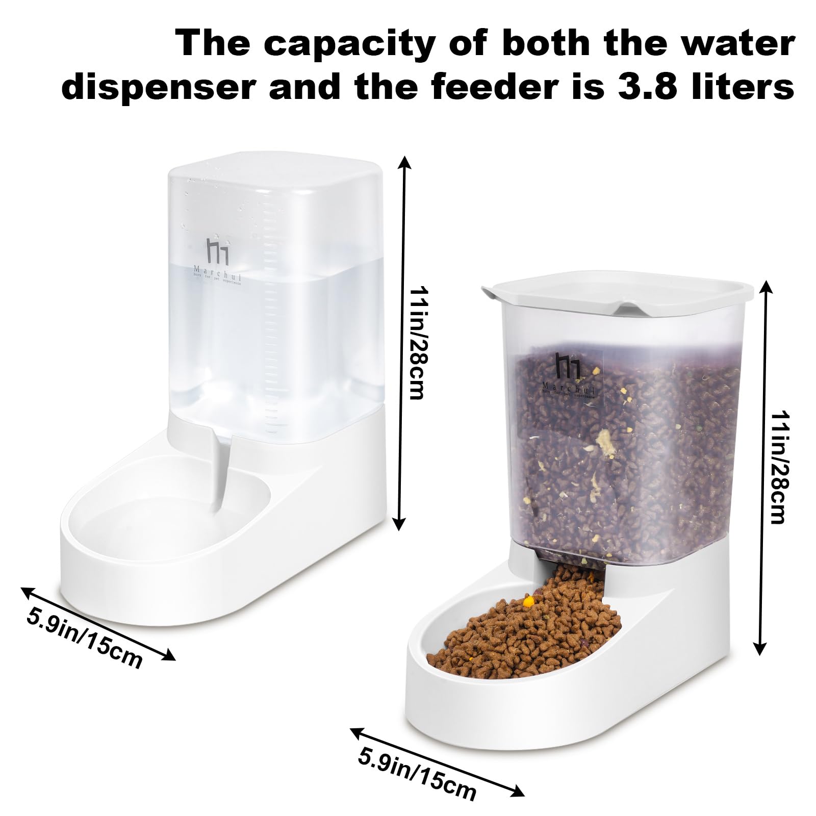 Marchul wide removable lids for easy refilling and cleaning