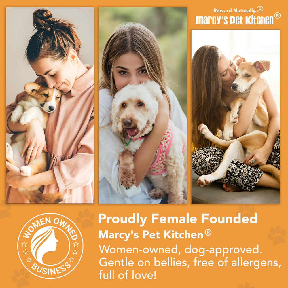 Limited-ingredient biscuits by Marcy's Pet Kitchen, suitable for sensitive stomachs.