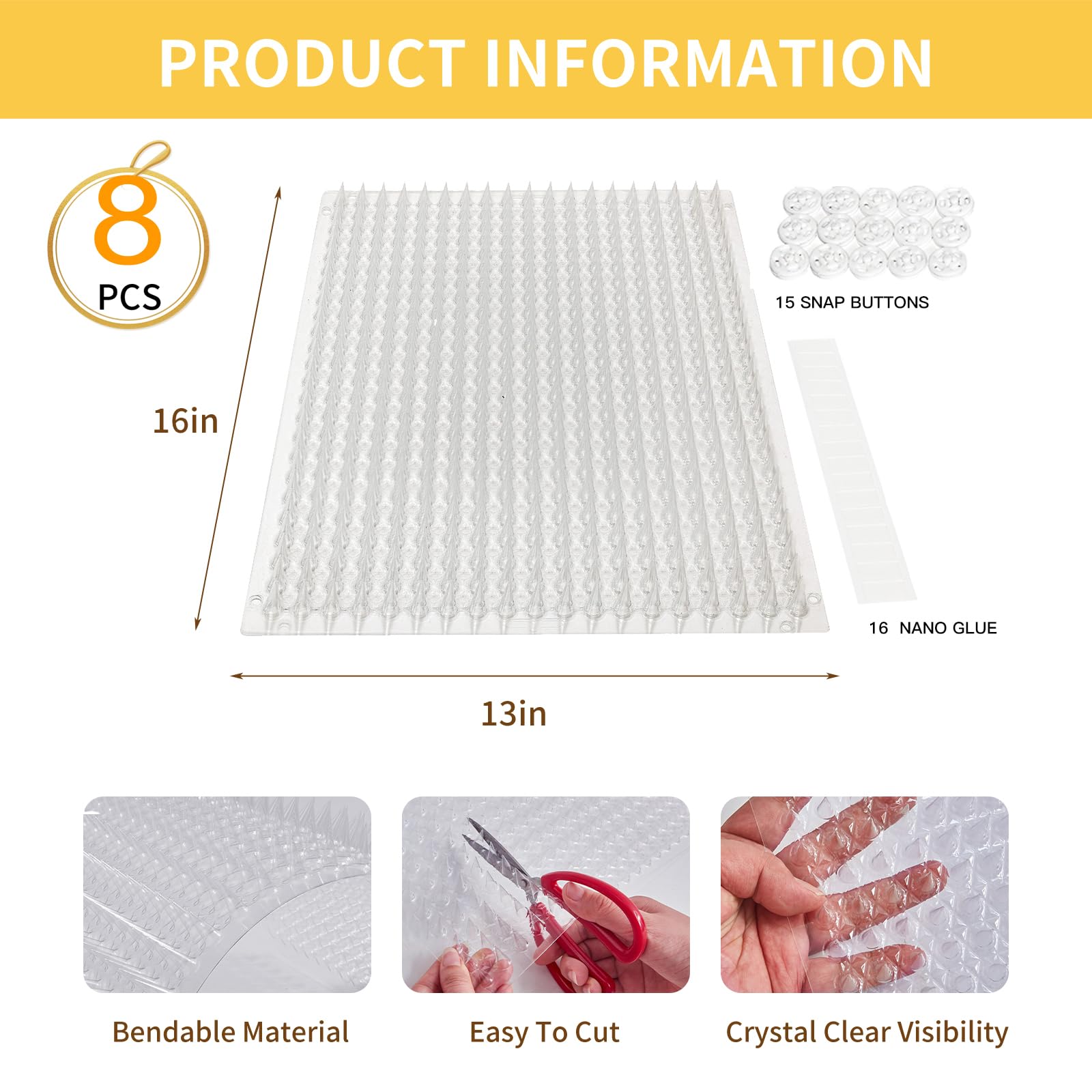 Mardili interlocking system keeps mats secure over large areas.
