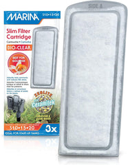 Marina bio clear cartridge zeolite ceramitek-pack improves water quality for goldfish tanks