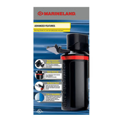 Marineland Magnum micron cartridge for high-efficiency water polishing