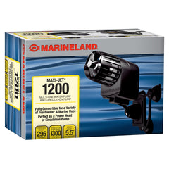 Marineland Maxi-Jet 1200 venturi aeration for adjustable gas exchange