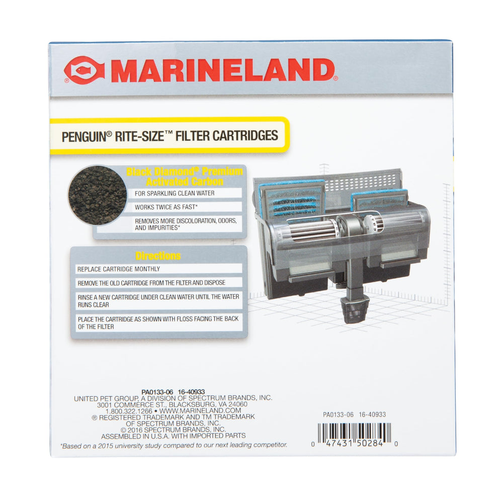 Marineland Penguin Bio-Wheel cartridge, pre-assembled for easy install.