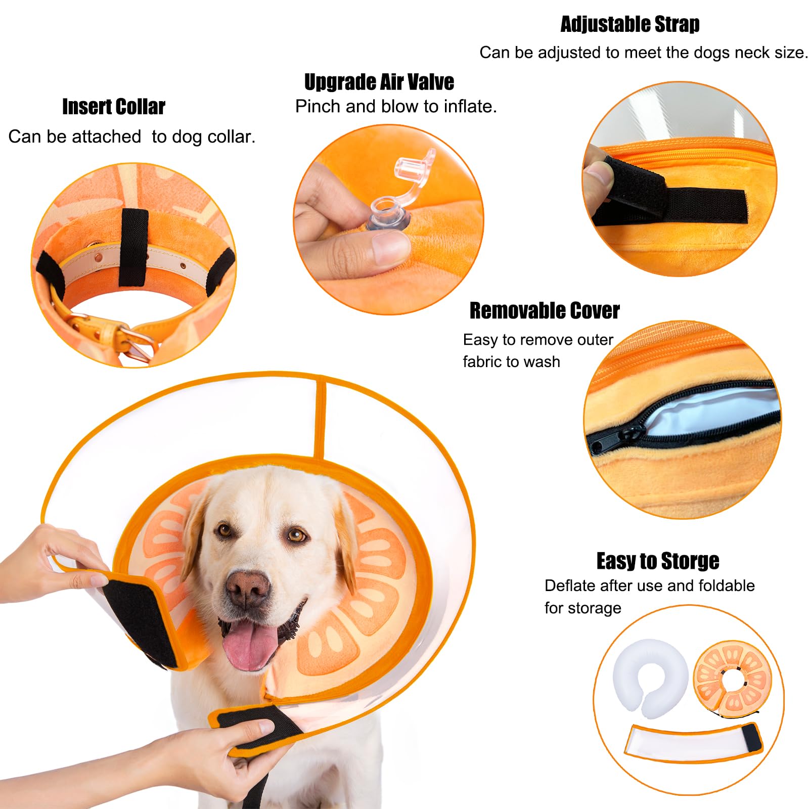 Mariyago air valve positioned downward to help prevent chewing.