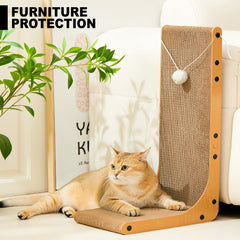 Markarbarka reversible scratcher doubles lifespan with quick flip