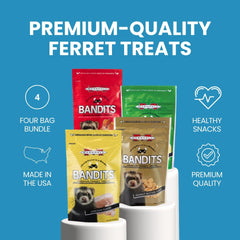 Marshall Bandits ferret treats variety pack chicken flavor for tasty play