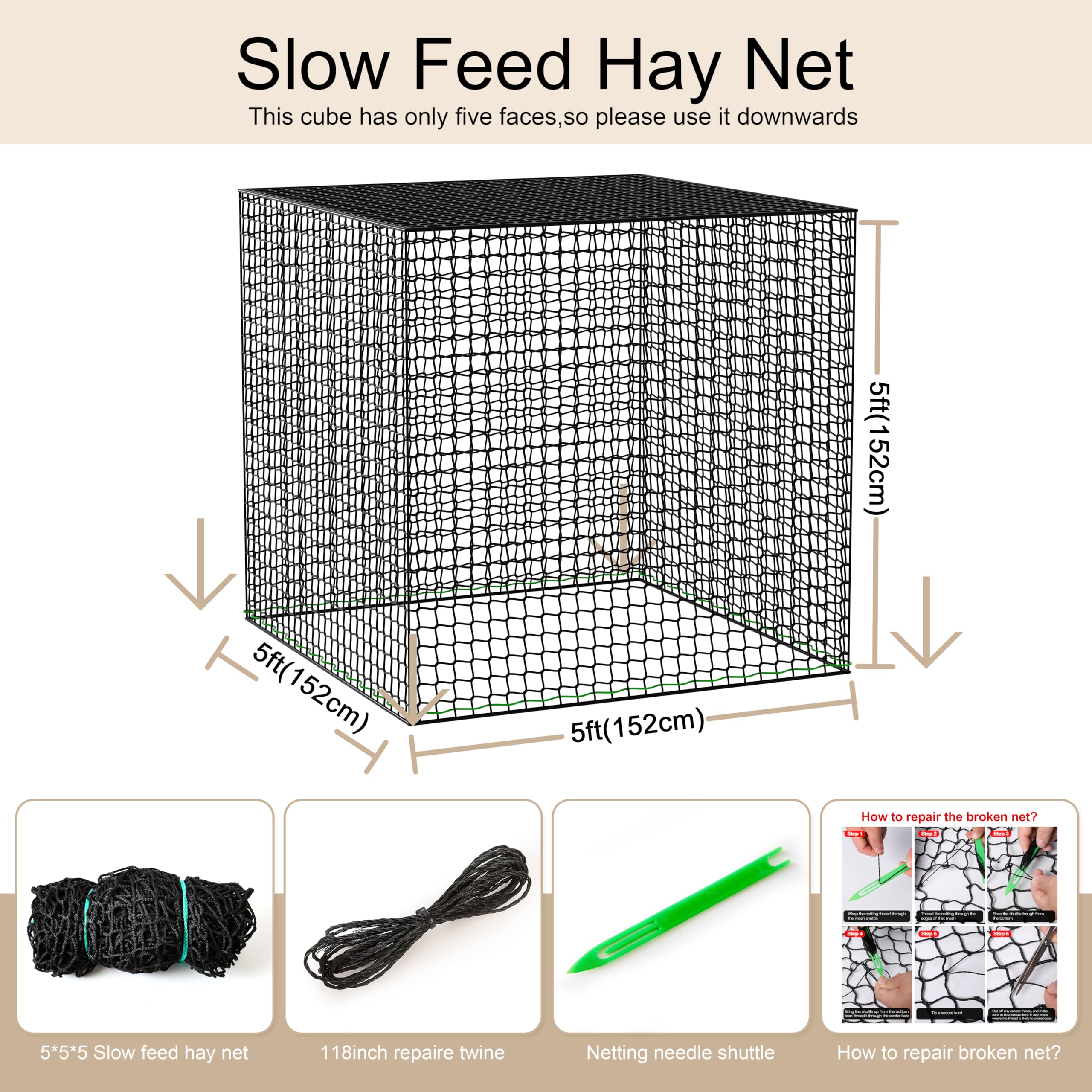 Martx 1.5 inch holes encourage slower consumption and less waste.