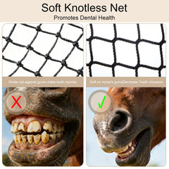 Martx knotless design promotes safer feeding with fewer snags.