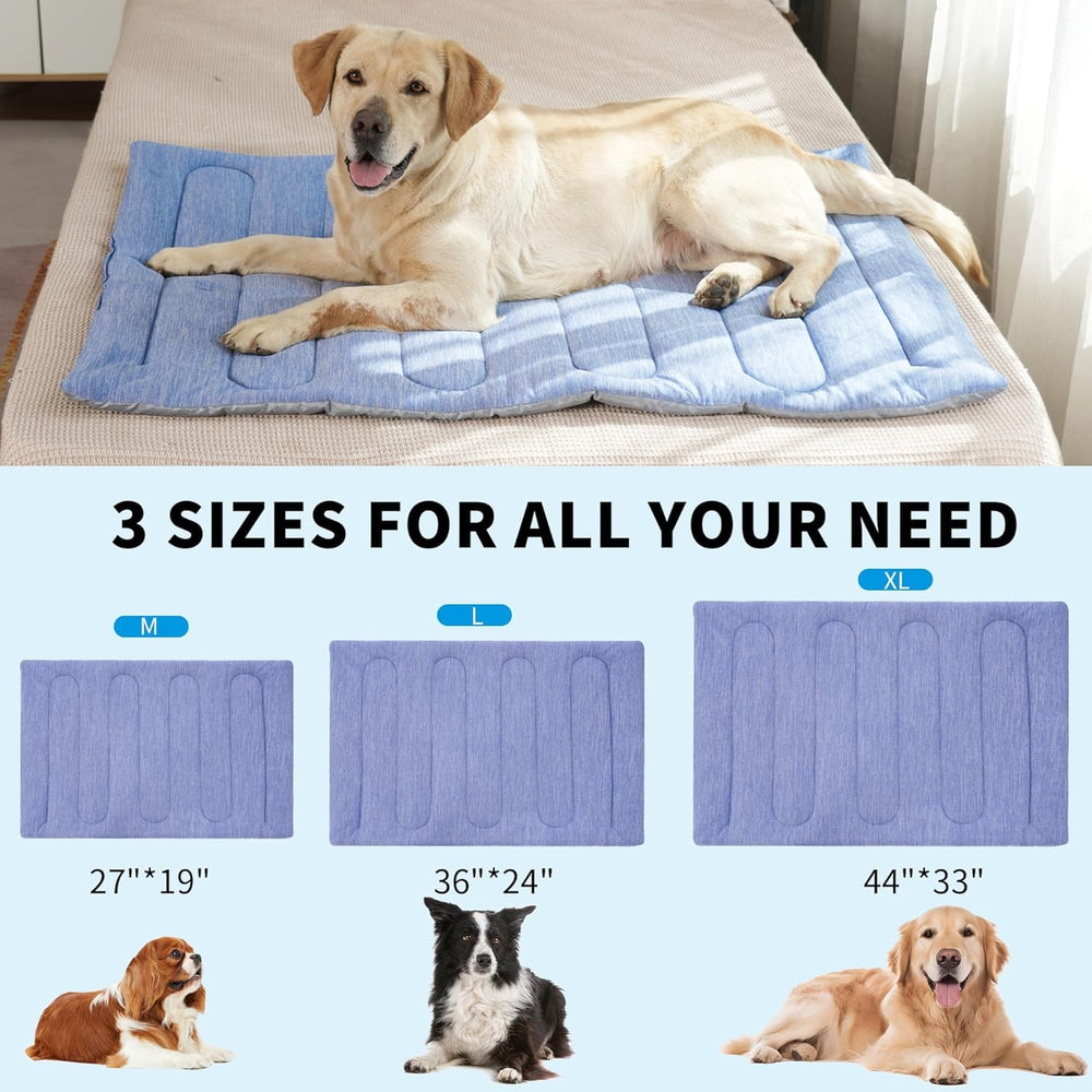 MARUNDA ocean blue mat packaging displays ready-to-use pet cooling solution.