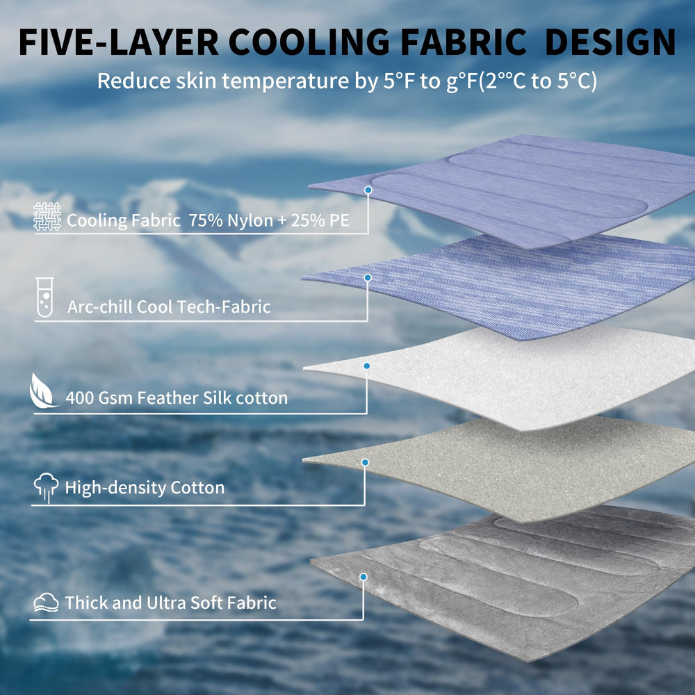MARUNDA dog cooling mat summer side ultra-cooling knit layer.
