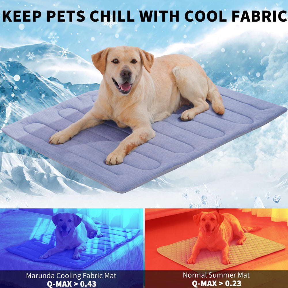MARUNDA thick-core mat with high-density cotton for support.