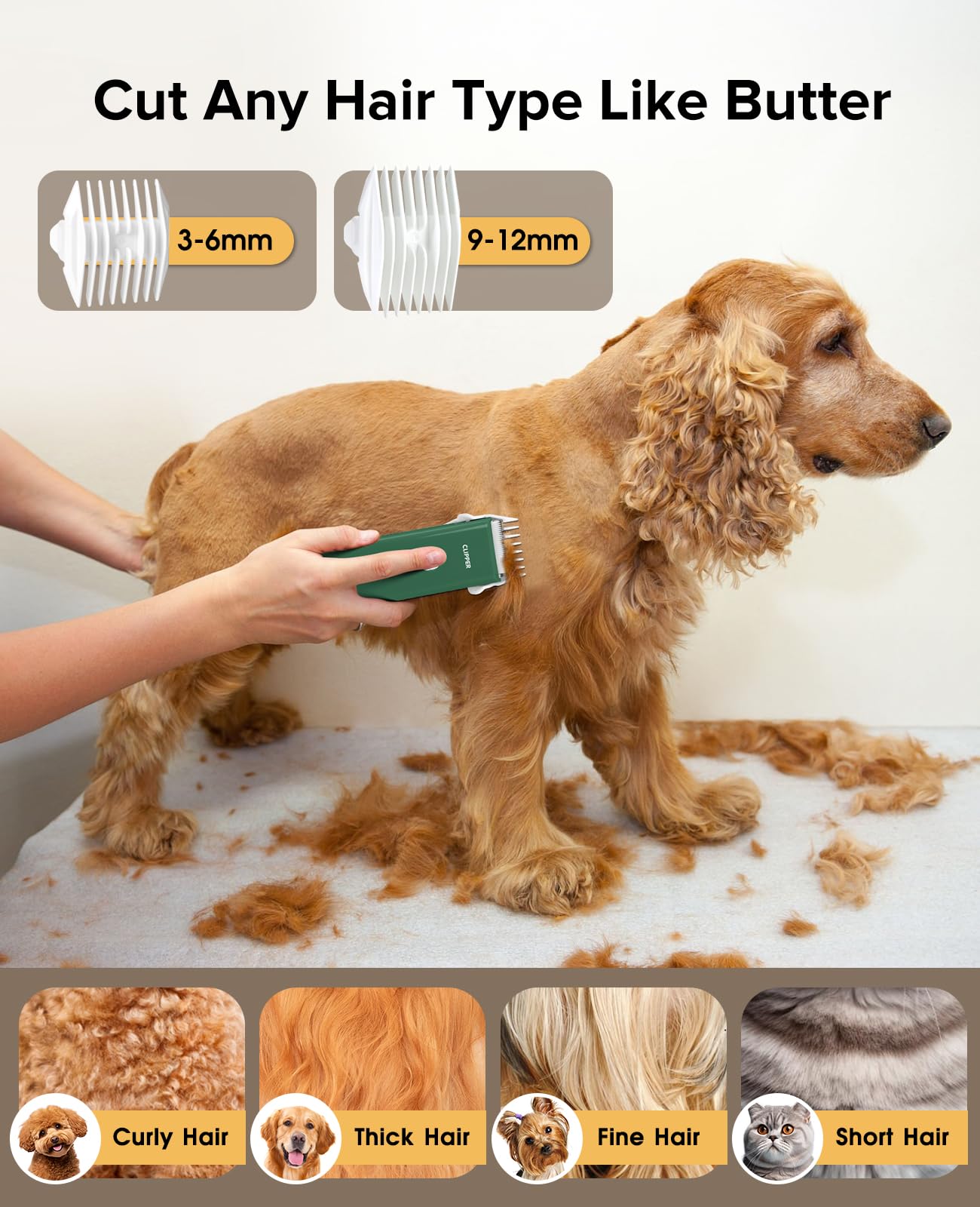 Marvljojo cordless USB rechargeable design for grooming anywhere