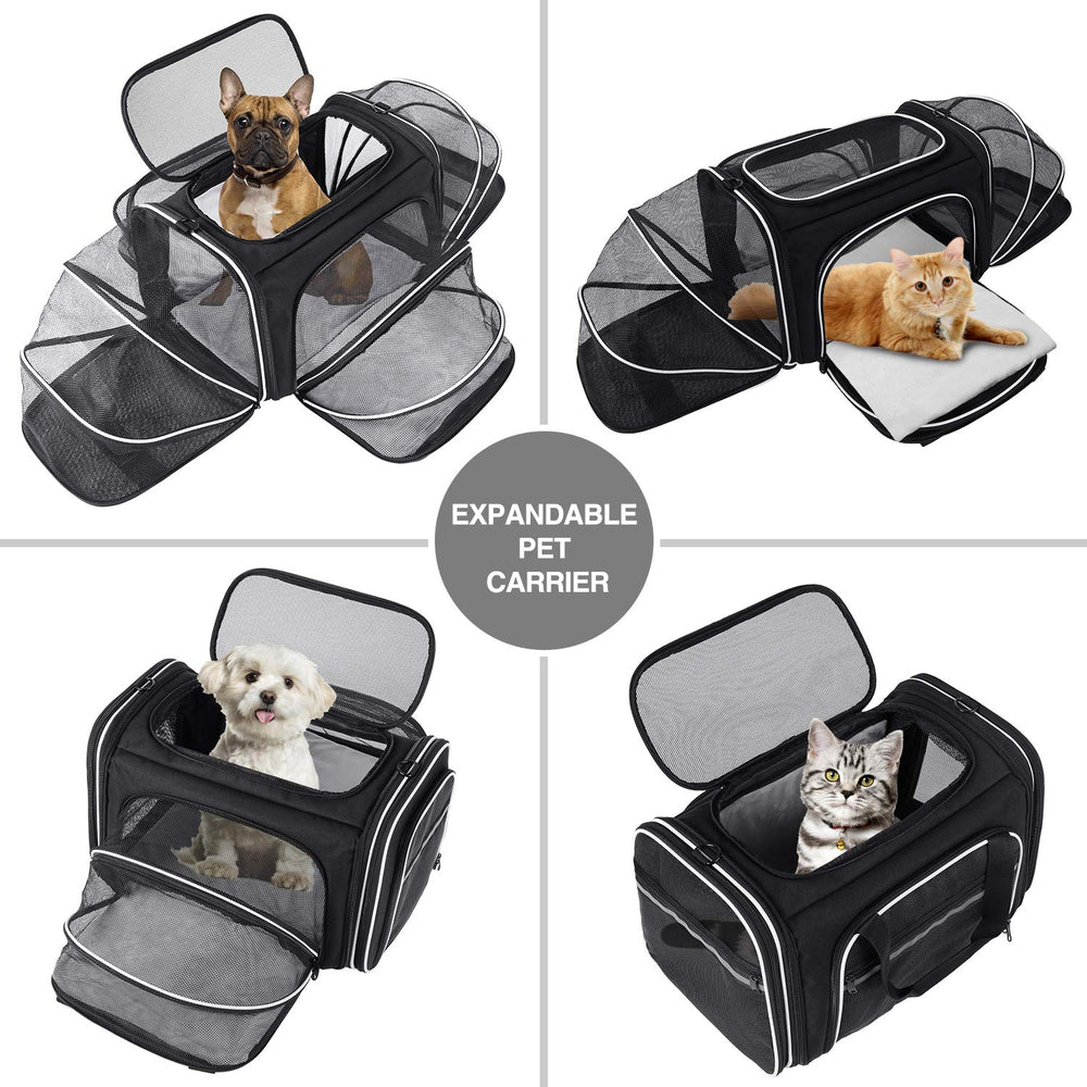 Maskeyon carrier bottom non-slip mats keep it steady under seats